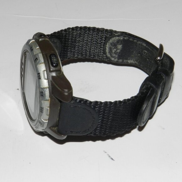 Vintage Timex Expedition Digital Compass Watch Men Black Strap Band New Battery - Picture 12 of 14